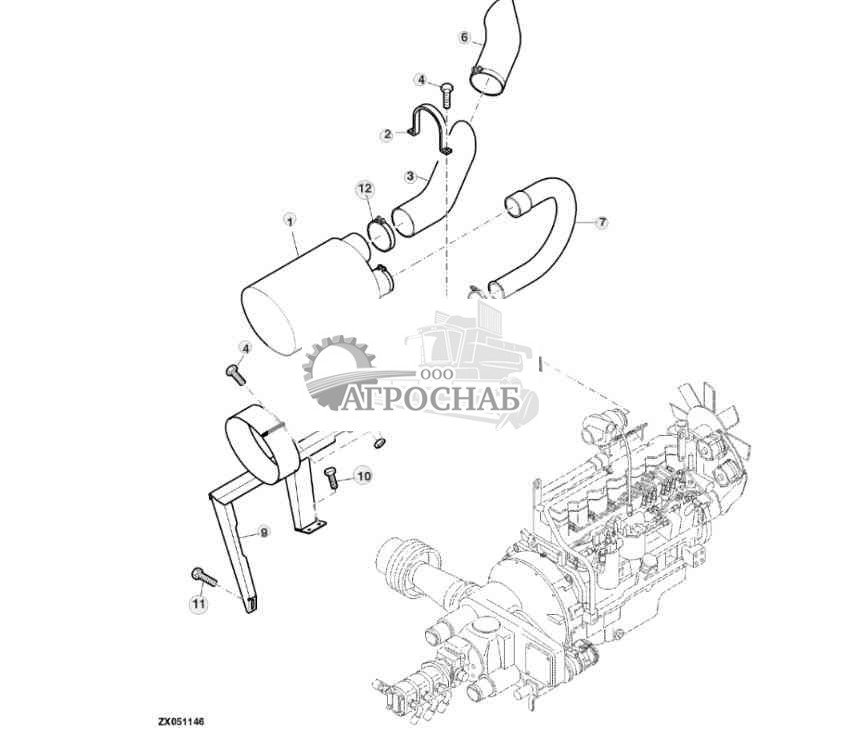 Выхлопная система 